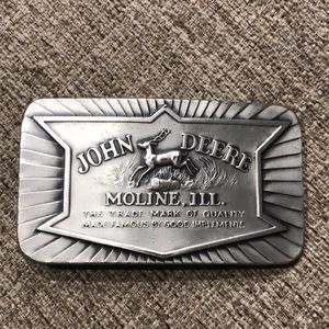 Vintage John Deere belt buckle